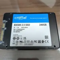 Crucial BX500 2.5 SSD 240GB
