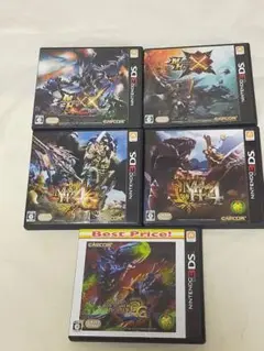 ニンテンドー3DS モンスターハンター3G、4、4G、X、XX