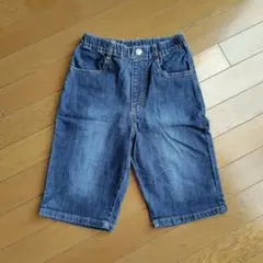 デニムハーフパンツ 140サイズ
