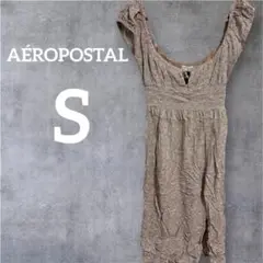 ✨美品AÉROPOSTAL フラワープリント ワンピース 【S】
