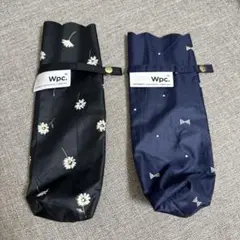 Wpc. 折り畳み傘 カバー 2点