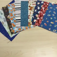 ★A65★カットクロス/プリント生地/国産/25cm×25cm/10点