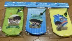 グリーンダカラ✖️名探偵コナン　ペットボトルホルダー　コンプリートセット