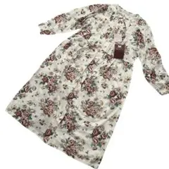 新品　タグ付き WACOAL ワコール　ルームウェア　ワンピースタイプ　花柄