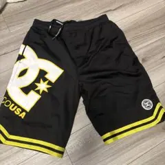 DC SHOE CO USA ハーフパンツ 150サイズ 黒/黄色