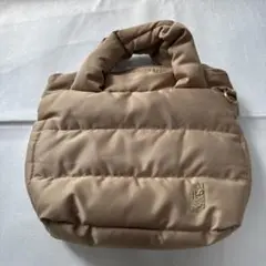 ￼ROOTOTEルートート　ベージュ キルティング バッグ