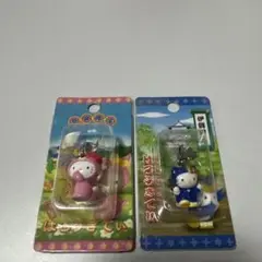 ご当地ハローキティ ストラップ２個セット