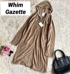 新品 whim gazette ロングパーカー ワンピース