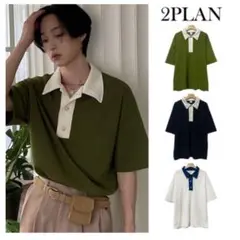【2plan】Froy Collar Knit