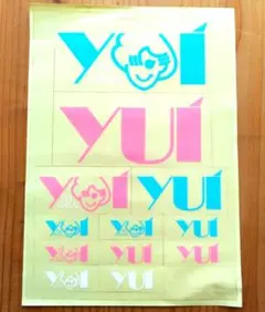 浅香唯 ステッカー