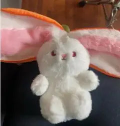 ウサギのぬいぐるみキット かぼちゃ帽子
