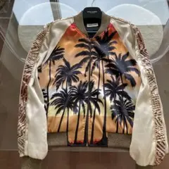 Saint Laurent Paris 16ss パームツリー スカジャン Saint Laurent Paris 16ss パームツリー スカジャン（サン