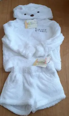 すみっコぐらし 着ぐるみ 110cm ホワイト