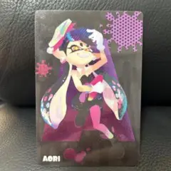スプラトゥーン2　アオリ　カード
