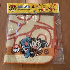 未開封 ポケモン ご当地ミニタオル　ピカチュウ イーブイ ミジュマル ニャース ポケモン - タグ付き新品未使用 ピカチュウ ミュウ イーブイ 丸