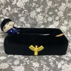 【未使用】マッシュル　ぬいぐるみ付ティッシュカバー