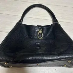 ジャンフランコフェラーリ トートバッグ オーストリッチ ターンロック 金具 黒 Yahoo!オークション -「gianfranco ferrari」の落札相場・落札価格