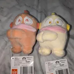 ハンギョドン HUGクリップマスコット　カラフル　イエロー　黄色　赤色