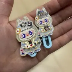 ラブブ　ヘアクリップ　２つセット