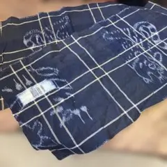 絵絣　黒地