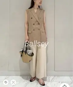 週末値下げ*23SS Ballsey ウェーブドビー セミワイドパンツ