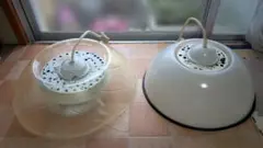 傘つきの　部屋用照明　中古　２個