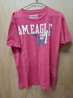 AM.EAGLE ピンク Tシャツ