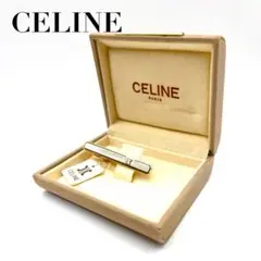 【極美品】CELINE セリーヌ ネクタイピン シルバー ゴールド