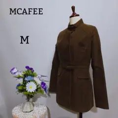 MCAFEE 極上美品 厚手ジャケット スウェード調 Mサイズ ブラウン色系