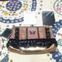 【新品未使用】ANNA SUI アナスイ バッグ ミニバッグ パーティー ポーチ