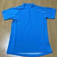 【新品未使用】マムート ハーフジップ Tシャツ メンズL