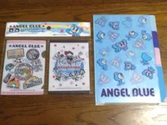 ★ANGEL BLUE クリアファイル＆ミニクリアフォルダーセット
