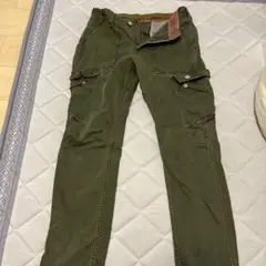 EDWIN KV553 ワークパンツ オリーブグリーン