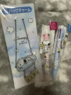 スヌーピー一番くじ バックチャーム ボールペン