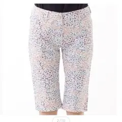 マリクレール　花柄 ハーフパンツ　中古