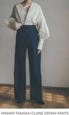 サイズ1 クラネ MINAMI TANAKA×CLANE DENIM PANTS