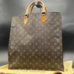 極美品 LOUIS VUITTON モノグラム サックプラ ハンドバッグ