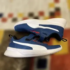 PUMA キッズシューズ 青 21cm