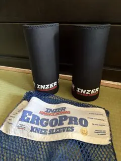 INZER ニースリーブ ERGO PRO サイズL ErgoPro Knee Sleeves, The Ultra Performance Powerlifting