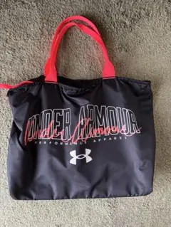 UNDER ARMOUR トートバッグ ブラック/レッド