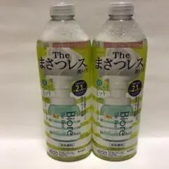 ビオレ ザフェイス 泡洗顔料 ひんやりミント つめかえ用 340ml×2