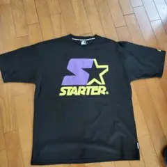 古着　スターター　STARTER ロゴ Tシャツ ブラック　サイズＬ