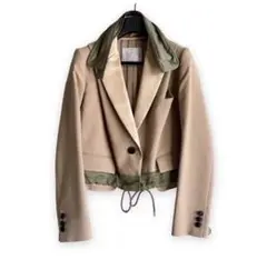 美品 サカイ 20SS 再構築 ミリタリー ドッキング ジャケット