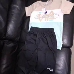 FILA Tシャツとショートパンツセット 150