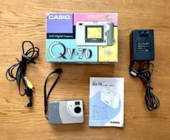 CASIO QV-70 デジタルカメラ 充電器 ジャンク品