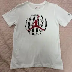 ジョーダン ロゴ Tシャツ ホワイト　バスケ　147-163