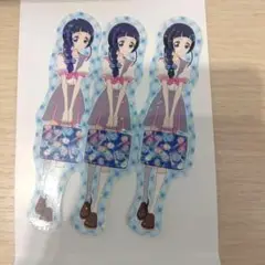 プリキュア 3枚セット 限定 ステッカー 蒼風なな キュアウィンク