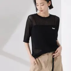 PENNEYS別注TheFOXシアーリブニットトップス