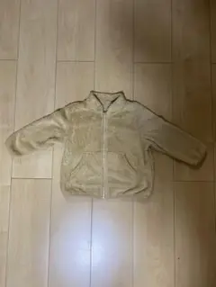 UNIQLO ベージュ フリースジャケット 90