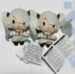 プロジェクトセカイ ふわぷちマスコット 25時、ナイトコードで。 ミク2点セット